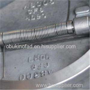 Wafer Dual Plate Check Valve