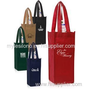 Vineyard One Bottle Personalized Wine Bags