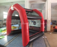 Commercial Inflatable Football Shoot Inflatable Football Goal Game