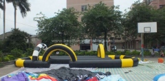 Fashionable Inflatable Racing Track inflatable track for zorb ball inflatable racing for sale