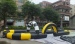 Inflatable Sport Game Racing Track For Go Cart