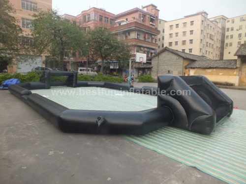 Giant inflatable football games court inflatable human football