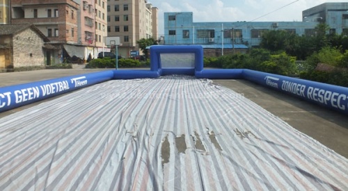 Giant outdoor inflatable football pitch inflatable soccer ground