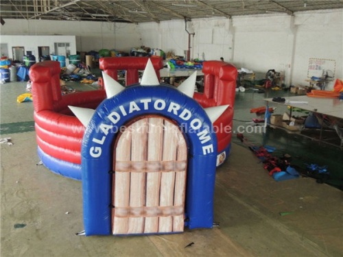 Inflatable Gladiator Joust fighting Arena inflatable jousting game