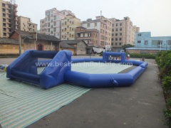 Inflatable soccer field inflatable football game court