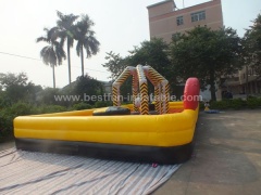 Inflatable wrecking ball sport game for adult