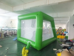 Simple Inflatable Football Toss Game shooting target inflatable football shootout