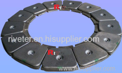 aircraft brake pad riveting machine brake lining riveting machine CNC-riveting machine radial riveting machine