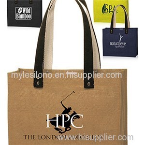 Colored Jute Tote Bags