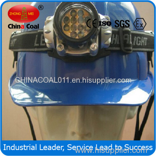 v-shape miner's lamp safety helmet