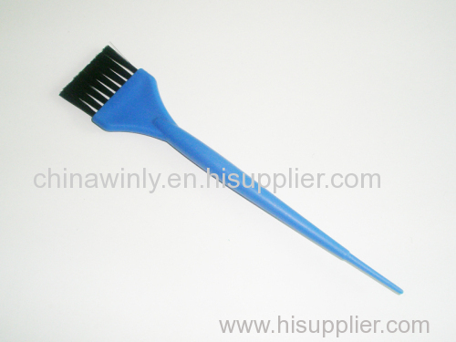 Blue color dye brush