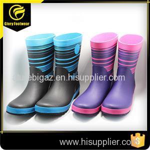 Fashion Rubber Rain Boots For Kids