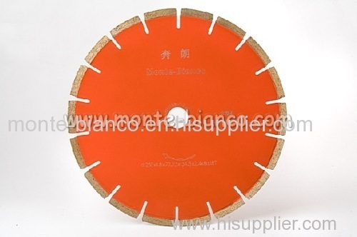 Diamond Saw Blades with cold-pressed hot-pressed laster-welded disc for cutting granite/marble