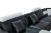 U shape leather sofa 2217