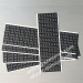 Black Logo Printed Eggshell Destructible Vinyl Sticker