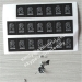 Black Logo Printed Eggshell Destructible Vinyl Sticker