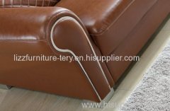 Living Room Furniture Modern Design Leather Sofa L Shape Leather Sofa