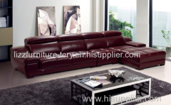 Modern Sectional L Shaped Sofa Set Leather Chaise Lounge Sofa