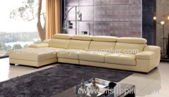 Modern Sectional L Shaped Sofa Set Leather Chaise Lounge Sofa