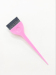 Pink color dye brush