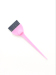 Pink color dye brush