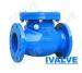 Check valve rubber flapper swing check wafer