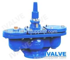 Air release valve single orifice double orifice