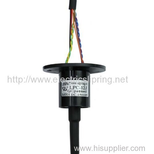 capsule slip ring for robotics