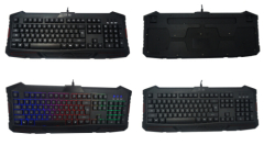 LED backlit gaming keyboard