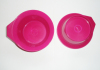 Pink Plastic tint bowl