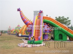 Inflatable swimming pool slide small kids water slide for fun