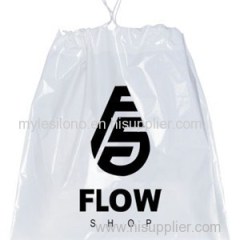 Custom Printed Plastic Drawstring Bags