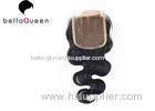 Three Parts Body Wave Human Hair Lace Closure For Women