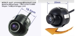 Universal Car Rearview Camera 360 degree/car rear view camera/car reverse camera/car back-up packing camera/car camera