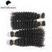 Full Cuticle Curly Indian Wavy Virgin Hair For No tangling No shedding