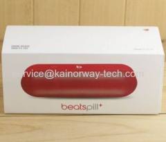 New Beats Pill+Wireless Bluetooth Plus Portable Stereo Speakers With Microphone Red