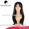 Hand Tied Straight 7A Virgin Human Hair Lace Wigs Hair Natural Color