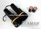 Water Proof Plastic Rubber 3 Led Torch Marine Boat Flashlight Dry Battery