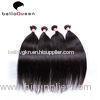 No Shedding Natural Black Silky Straight In European Virgin Human Hair For Beauty