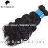 Natural Black Water Wave 100% Brazilian Human Hair Bundles For Hair Extension