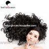 Natural Black 1b# Deep Wave Double Drawn Hair Extensions With Full Cuticles