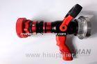 Automatic 4 Position High Pressure Fire Hose Nozzles Fire Pistol Adjustable Flow Rate