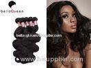 Raw Unprocessed 6A Remy Peruvian Human Hair Of Natural Black Body Wave