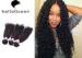 Double Drawn Virgin Curly Mongolian Hair Extensions 100% Human Hair Weaving