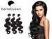 Free shedding free tangle Burmese Hair Bundles Of Natural Black Body Wave