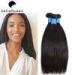 Beauty Works Natural Black Straight Brazilian Virgin Human Hair With Comfortable Weave