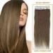 Remy Softy Hair Silky Straight Dark Brown 4# Tape Human Hair Extension