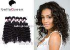 Deep Wave Natural Black 7A Grade Virgin Hair Weaving With No Shedding