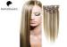 Brazilian Straight Virgin Clipping In Hair Extensions 6#/613# Ombre