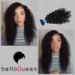 7A 100% Virgin Natural Black Double Drawn Human Hair Extensions Tangle Free
